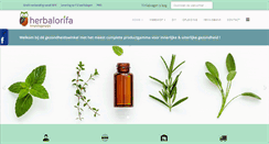 Desktop Screenshot of herbalorifa.be